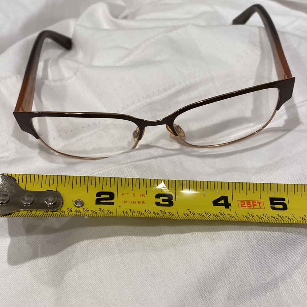 Christian Dior eye glasses made in Italy brown gold - Picture 11 of 16